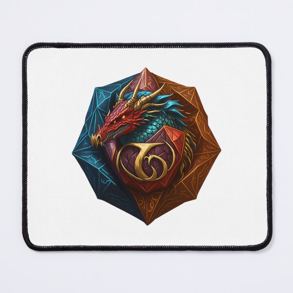 Item preview, Dnd dice emblem #41 designed and sold by PrintDesignFlow.