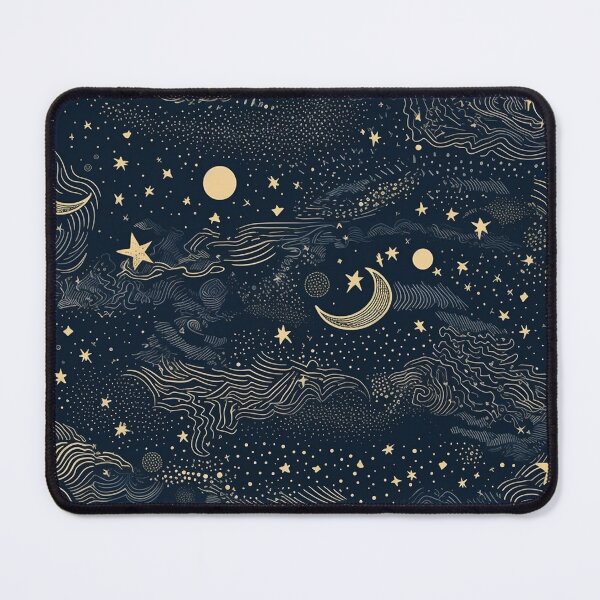 Item preview, Embrace Celestial Elegance with Our Dazzling 'Starry Night' Pattern! designed and sold by PixelPusherArt.