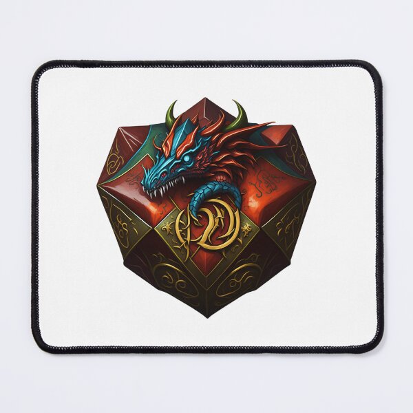 Item preview, Dnd dice emblem #42 designed and sold by PrintDesignFlow.
