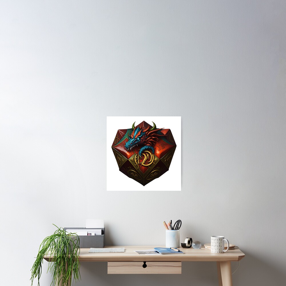 Vista previa del artículo con la obra «Póster», diseñado y vendido por PrintDesignFlow.