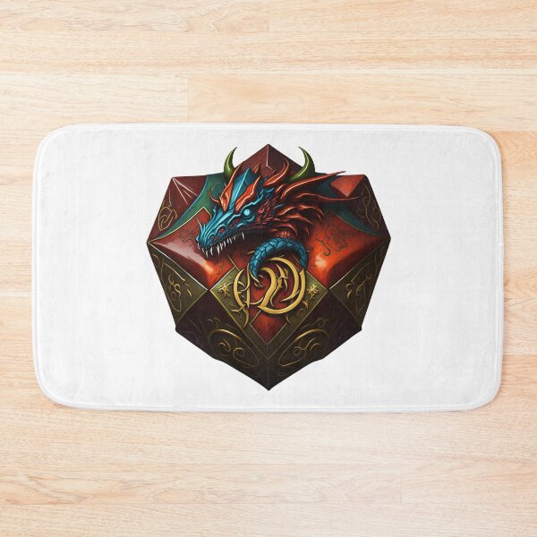 Item preview, Dnd dice emblem #42 designed and sold by PrintDesignFlow.