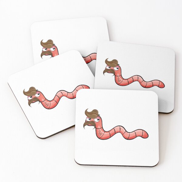 Item preview, You're A Worm With A Mustache - You are a Worm Funny Gifts designed and sold by sirMatys.