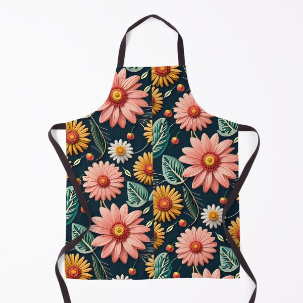 Item preview, Retro floral design designed and sold by Kingrocker.