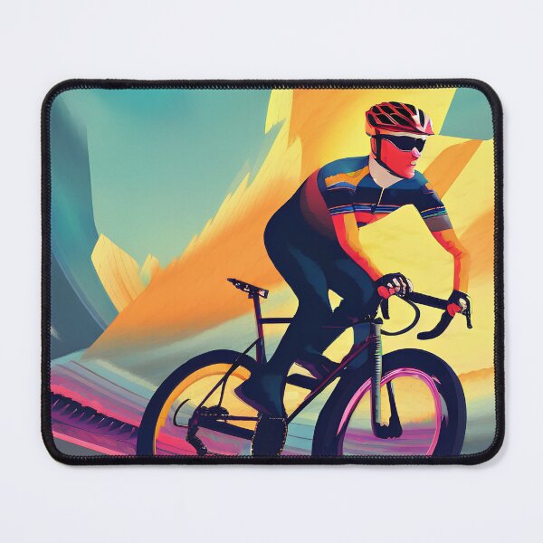 Item preview, A Young Man Riding a Bicycle designed and sold by Art Intelligence.