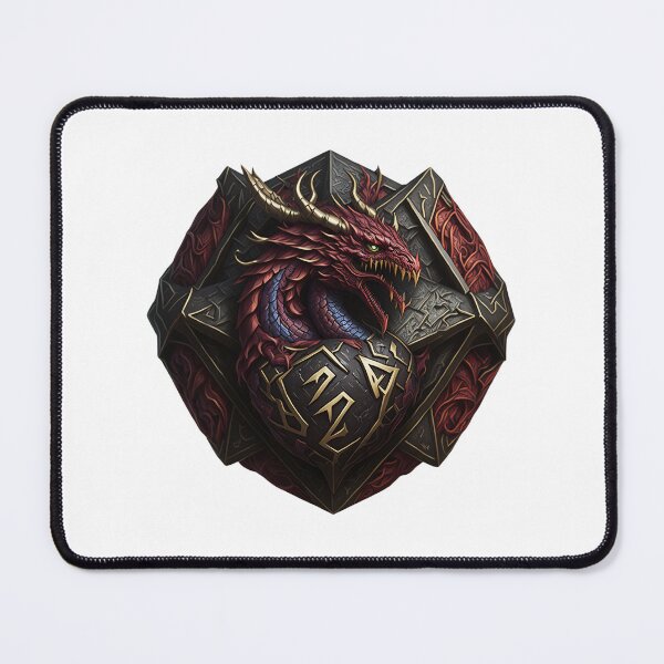 Item preview, Dnd dice emblem #44 designed and sold by PrintDesignFlow.