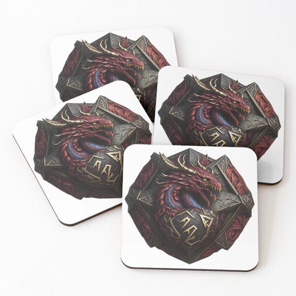 Item preview, Dnd dice emblem #44 designed and sold by PrintDesignFlow.