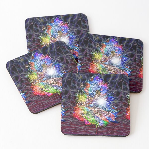 Item preview, Colorful Night Tree designed and sold by Daniel Janda.