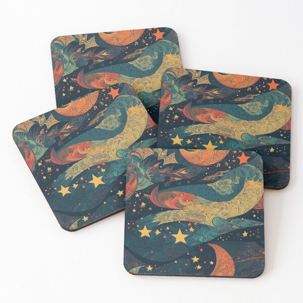 Item preview, Unleash Your Inner Stardust: Embrace Cosmic Fashion with Our 'Starry Night' Pattern! designed and sold by PixelPusherArt.