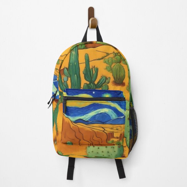 Item preview, Cactuses in the Desert at Night Vincent Van Gogh Style designed and sold by allhistory.