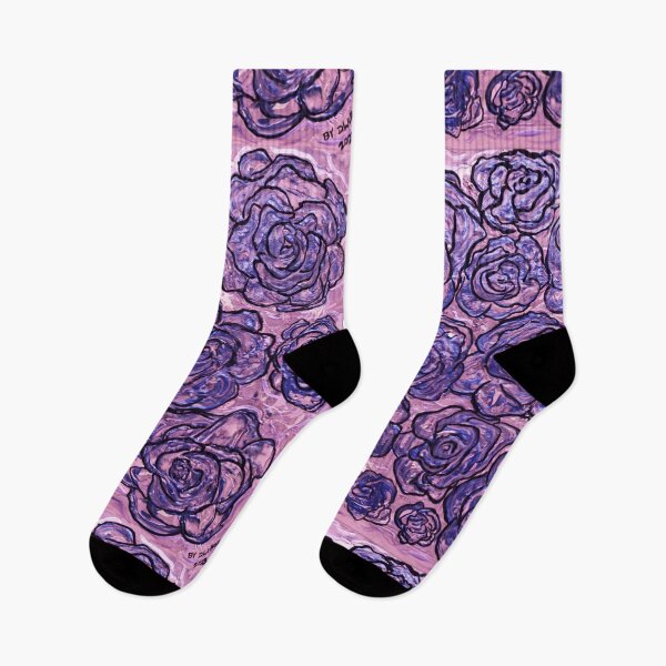 Item preview, Tooled Roses Purple designed and sold by craftsbydaphy.