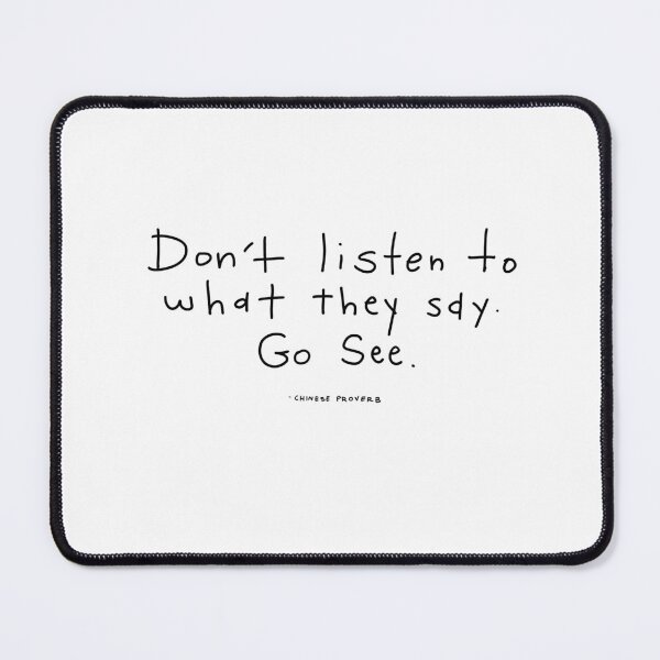 Item preview, Go see quote typography designed and sold by molly mattin.