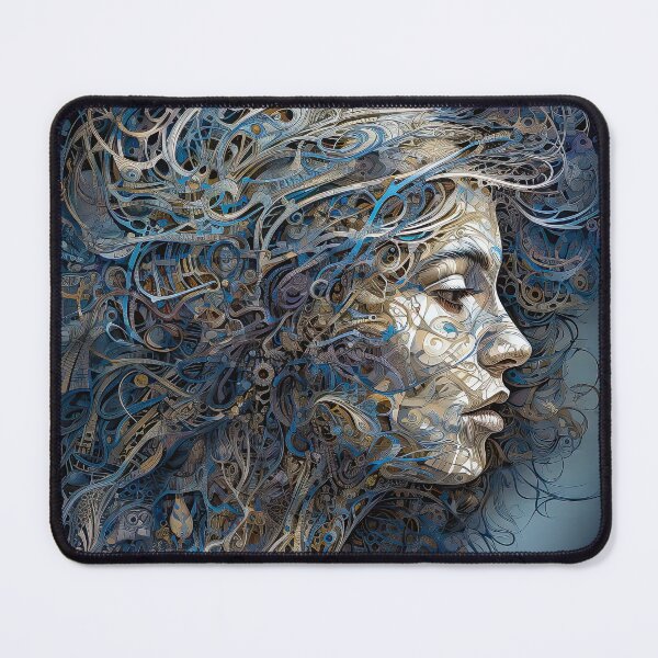 Item preview, thoughts in the wind-bold styles-dreamy mood-madness-abstract-detailed-epic-painterly designed and sold by Hermossa-Art.
