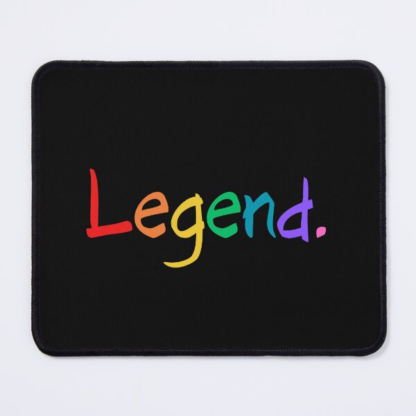 Item preview, Rainbow LGBT Legend Text designed and sold by AndreasHallager.