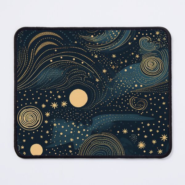 Item preview, Dazzle in the Night: Make a Stellar Statement with Our Exquisite 'Starry Night' Pattern! designed and sold by PixelPusherArt.