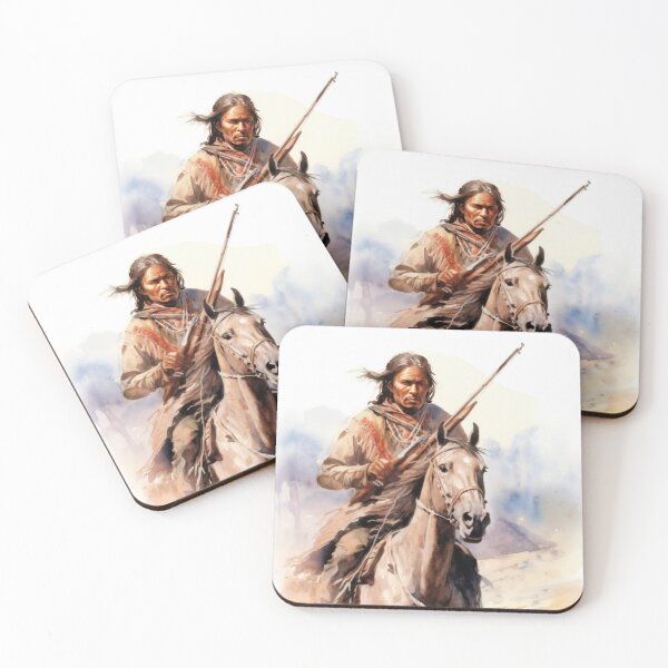 Item preview, Riding Across the Prairie: Native American Warrior in the Wild West designed and sold by Piotrek0001.