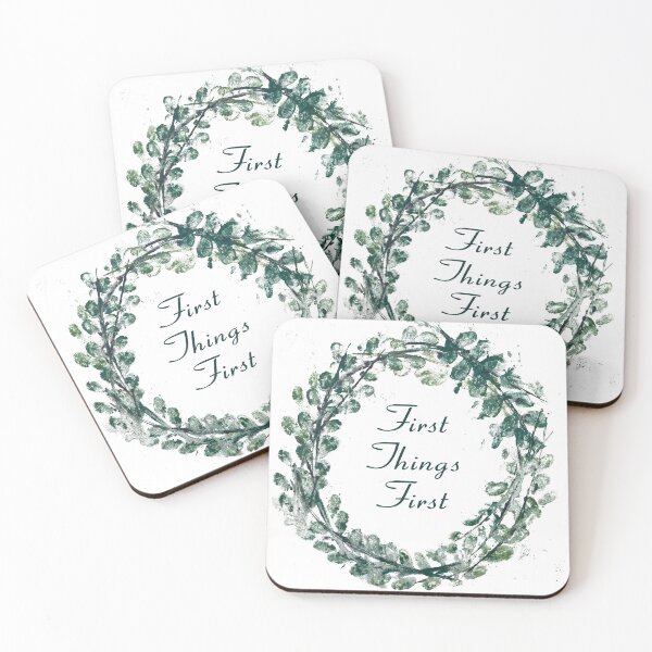 Item preview, Eucalyptus -First Things First designed and sold by Colleen Ranney.
