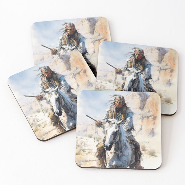 Item preview, Riding Across the Prairie: Native American Warrior in the Wild West designed and sold by Piotrek0001.
