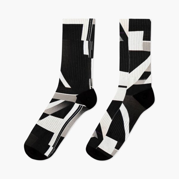 Item preview, Abstract Geometric Black and White 44 designed and sold by Benito Del Ray.