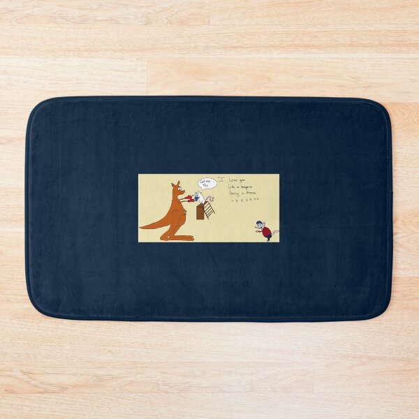 Item preview, Rocky Mouse Boxing a Kangaroo designed and sold by ataravilla33.
