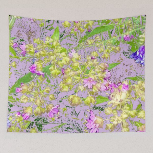 Item preview, Pink wildflowers  designed and sold by Susan Gallup.