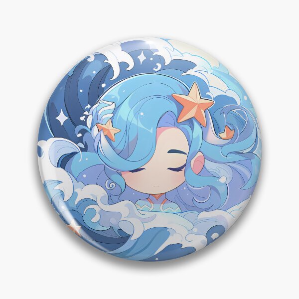 Item preview, Sleepy mermaid designed and sold by Carmillai.