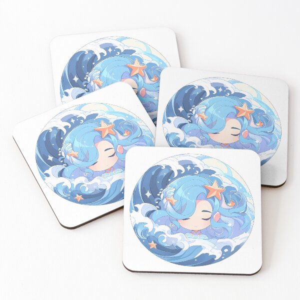 Item preview, Sleepy mermaid designed and sold by Carmillai.