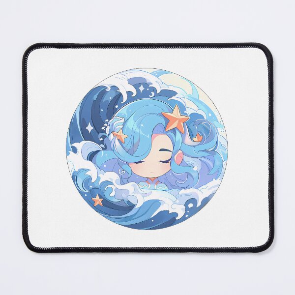 Item preview, Sleepy mermaid designed and sold by Carmillai.