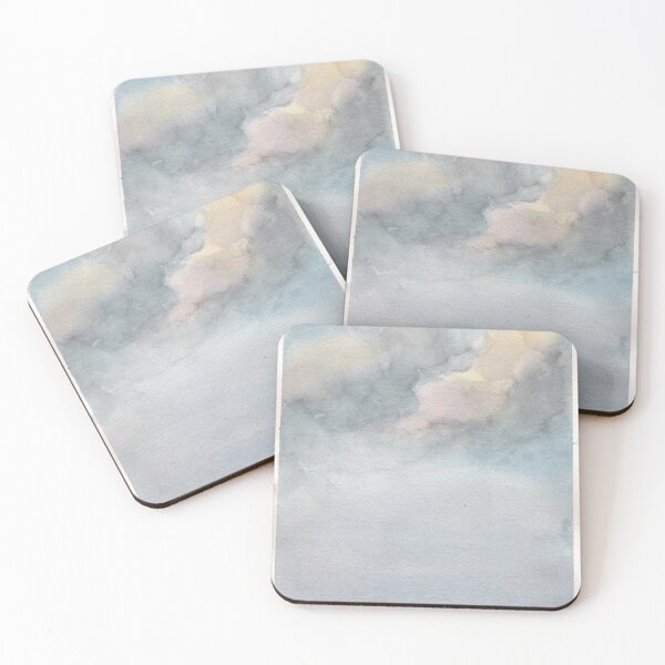 Item preview, Soft skies watercolor  designed and sold by molly mattin.