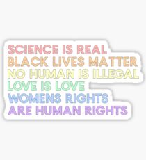 Rainbow Activism Sticker
