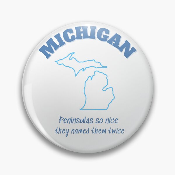 Item preview, Michigan: The 2 Best Peninsulas designed and sold by TorrezvilleTees.