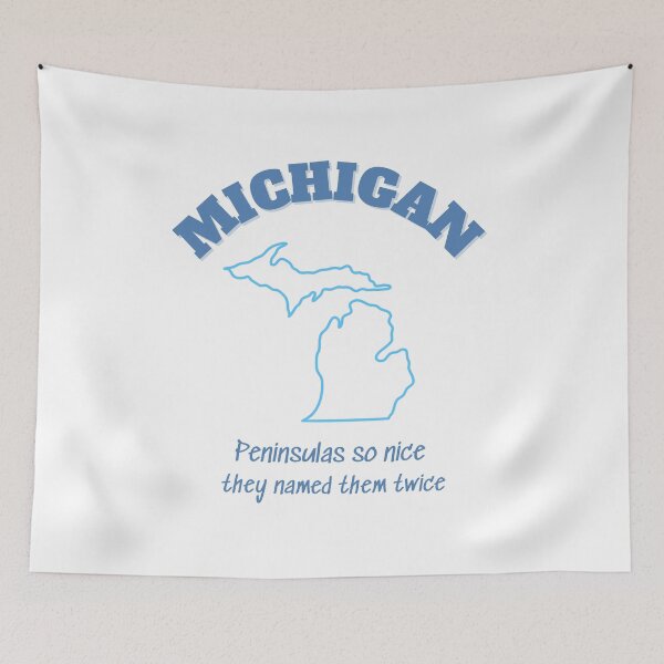 Item preview, Michigan: The 2 Best Peninsulas designed and sold by TorrezvilleTees.