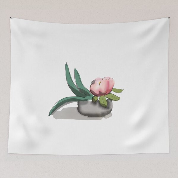 Item preview, peony ikebana designed and sold by StudioMasha.
