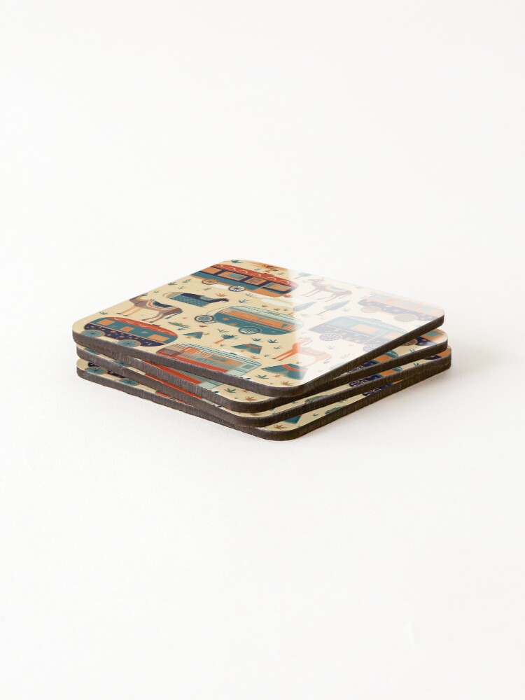 Thumbnail 4 of 5, Coasters (Set of 4), Nomadic designed and sold by Ritacaloe.