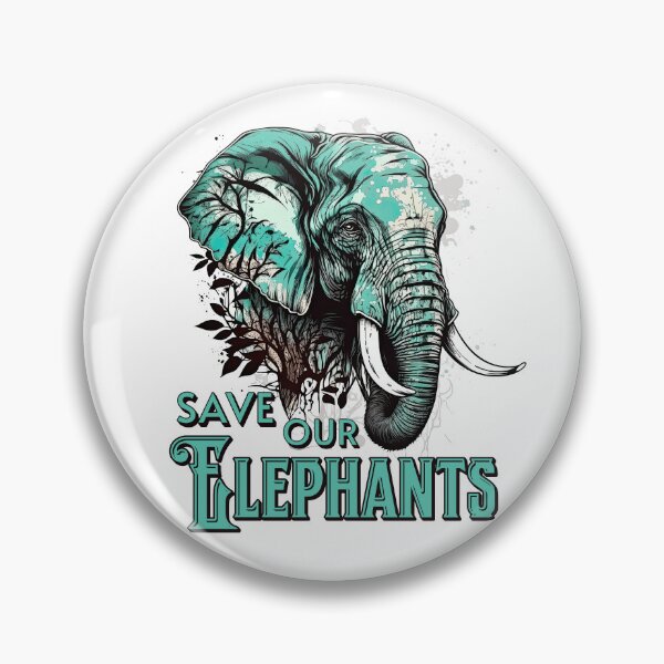 Item preview, Save our elephants designed and sold by addict2reading.