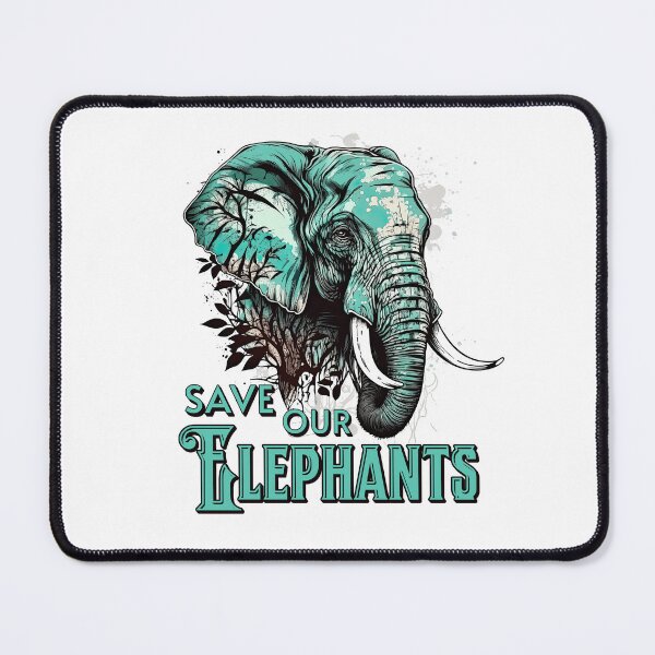 Item preview, Save our elephants designed and sold by addict2reading.