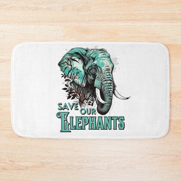 Item preview, Save our elephants designed and sold by addict2reading.