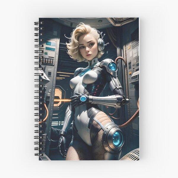 Item preview, Spacebound Robotic Girl designed and sold by printyai.
