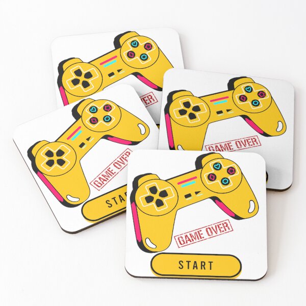 Item preview, Level Up Your Gaming Space with Game Over Control Stickers designed and sold by pedroserpa.