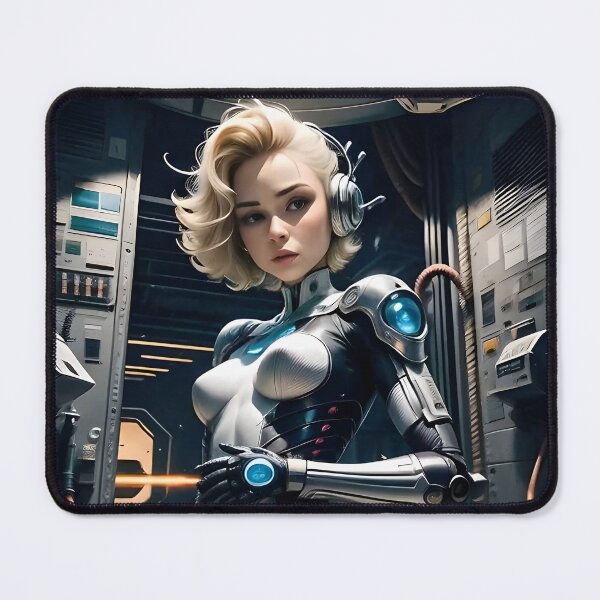 Item preview, Spacebound Robotic Girl designed and sold by printyai.
