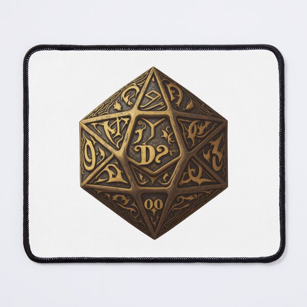 Item preview, Dnd dice emblem #45 designed and sold by PrintDesignFlow.