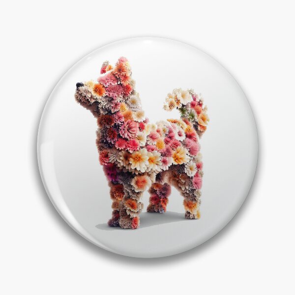 Item preview, flower dog designed and sold by miguel-ozz.