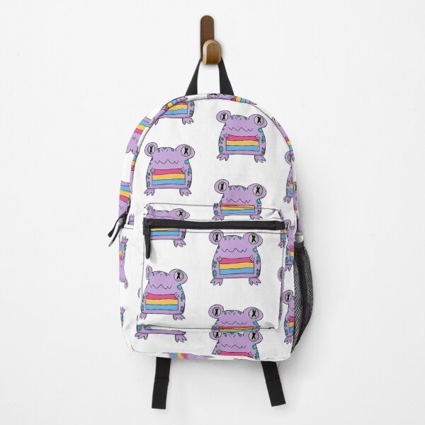 Item preview, Pan Pride Flag Croaker (Frog/Toad) designed and sold by BufoBoggs.
