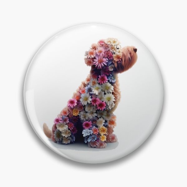 Item preview, Puppy made of flroes designed and sold by miguel-ozz.