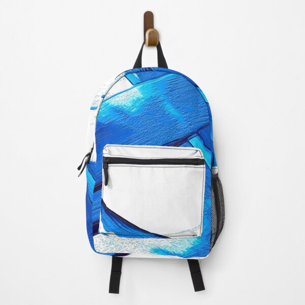 Item preview, 1 Blue And White Abstract Modern Art Water Tight 4 designed and sold by Sharon Cummings Art.