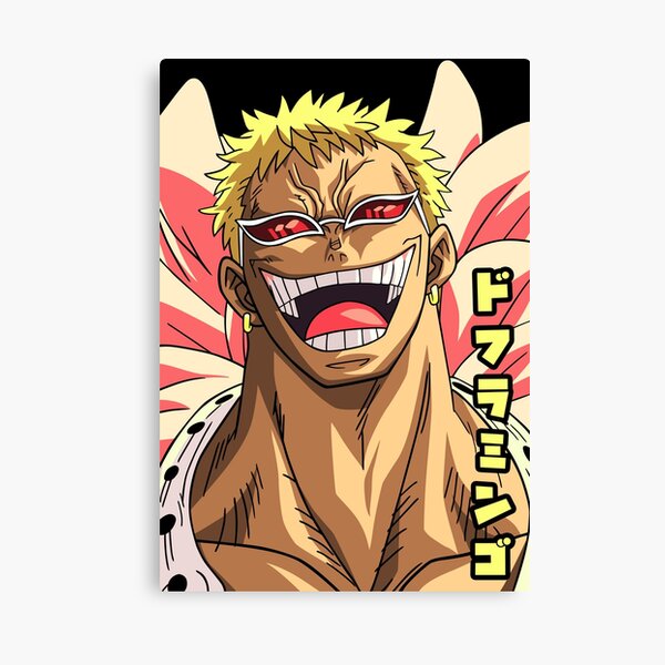 Tableau One Piece Doflamingo au rire cruel • Tabloide