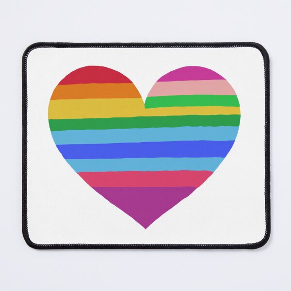 Item preview, Rainbow Hearts: Vibrant Symbols of Love and Pride designed and sold by okomerkilic.