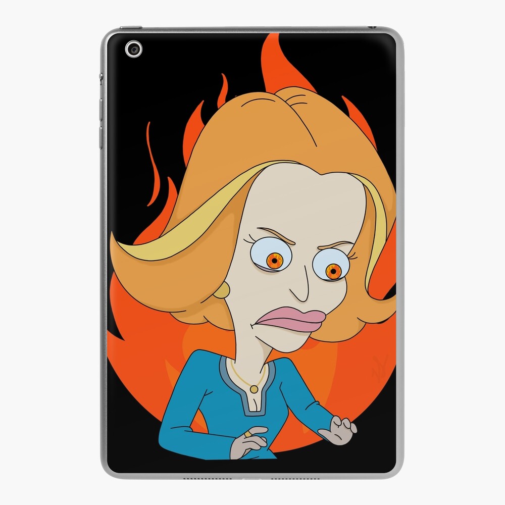 Big mouth - Angry Diane (Basic) | iPad Case & Skin