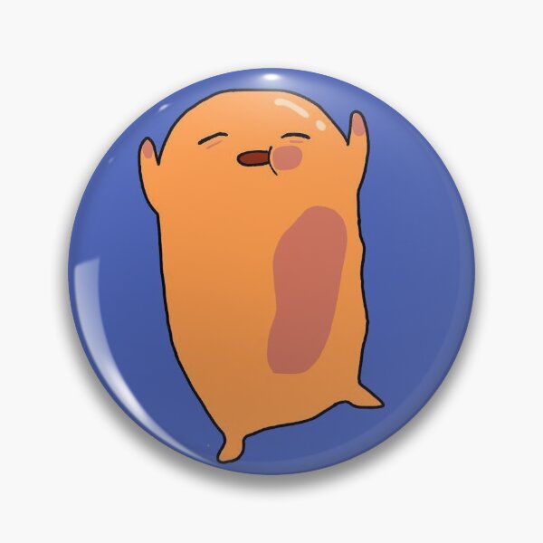 Item preview, kawaii orange blob designed and sold by Firdi.