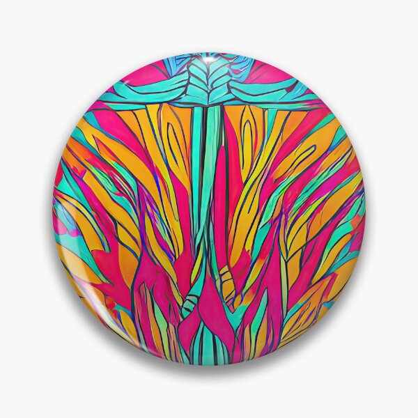 Item preview, Boho Orchid Floral AI Art Print, Modern Home Decor, Abstract Art, Boho Botanical Art designed and sold by casaai.