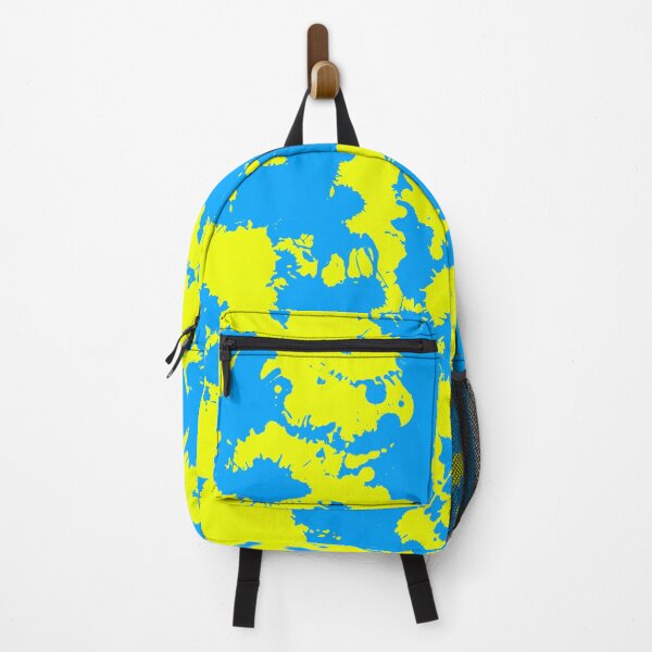 Item preview, Yellow and Blue Paint Splatter designed and sold by BigTexFunkadelic.